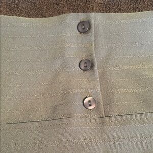 PrettyLittleThing Khaki Green Mini Skirt Size 10